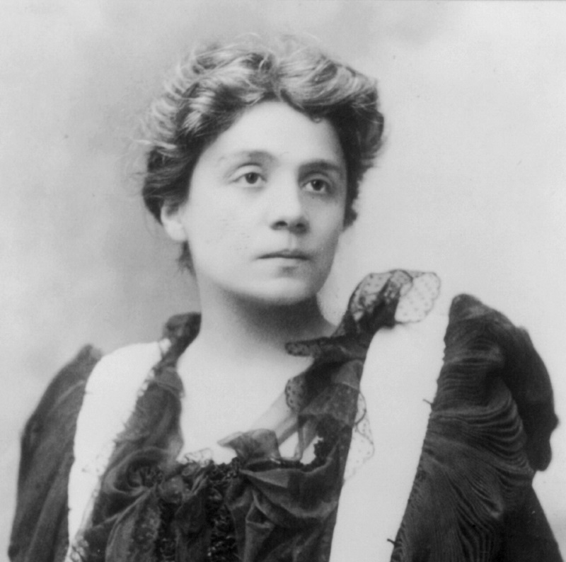 Eleonora Duse, 1896, ritratto di Aime Dupont