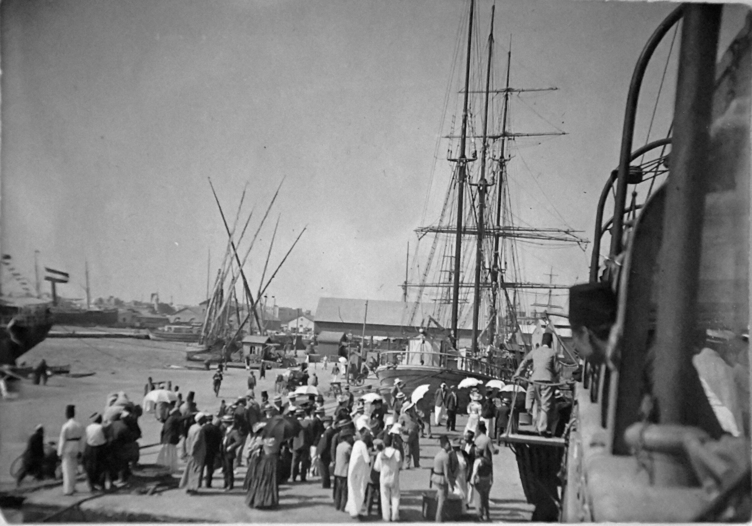 Alessandria d'Egitto nel 1905. Foto di Angelo Sesana, Archivio Fotografico Museo Egizio di Torino, F_047 Torino