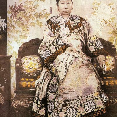 L'imperatrice vedova Cixi, reggente della Cina, considerata de facto sovrana della Cina per 47 anni dal 1861 al 1908